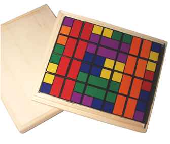 Color Up--20 four-color cubes in 6 colors
