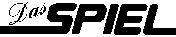 Das Spiel's logo, with shortcut to their website