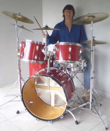 Martin and his drums