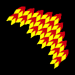 Fractiles-7 - flying bird