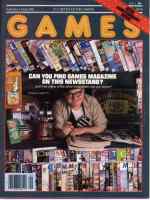 Games cover for September/October 1981