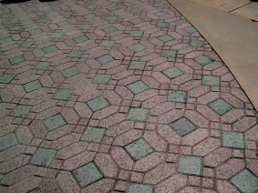 A tessellation of squares, hexagons and octagons