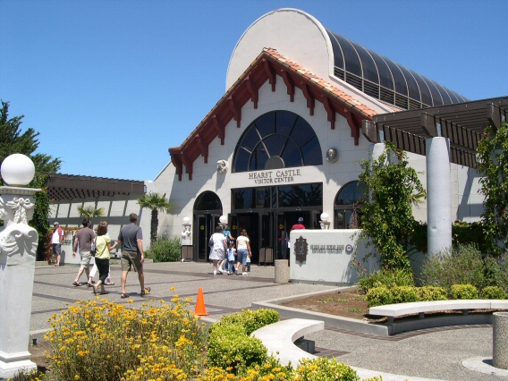 The Hearst Castle's giftshop