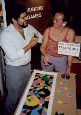 Triangoes with Manny and Kate